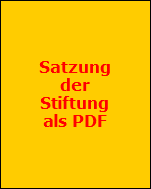Stiftungssatzung